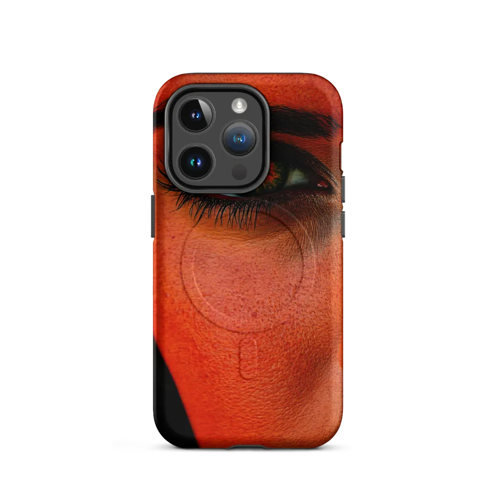 Gaze of Intensity | Phone Case |  14 Pro | MagSafe® Tough Case | Matte