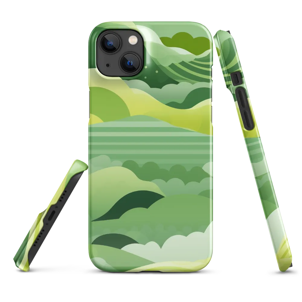 Tranquility in Green Waves