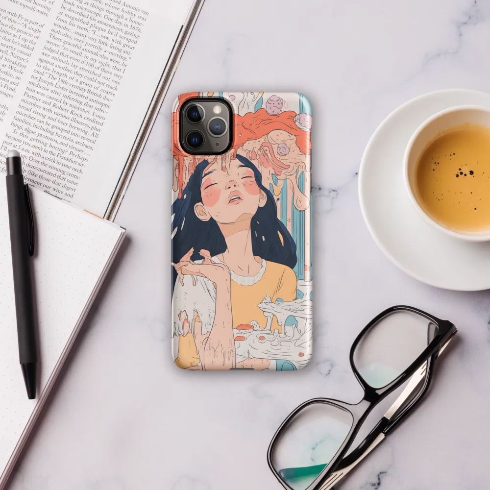 Melting Dreams: A Whimsical Indulgence | Phone Case |  11 Pro Max | Snap Case | Glossy