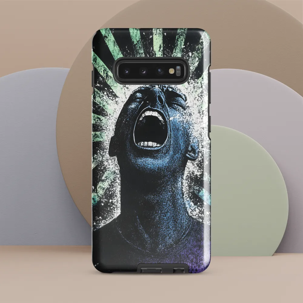 Eruption of Emotion | Phone Case |  S10 Plus | Tough Case | Glossy