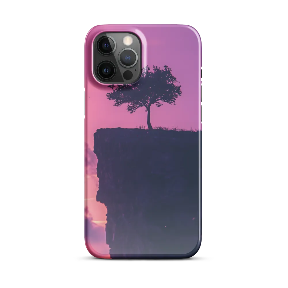 Solitude on the Edge | Phone Case |  12 Pro Max | Snap Case | Glossy