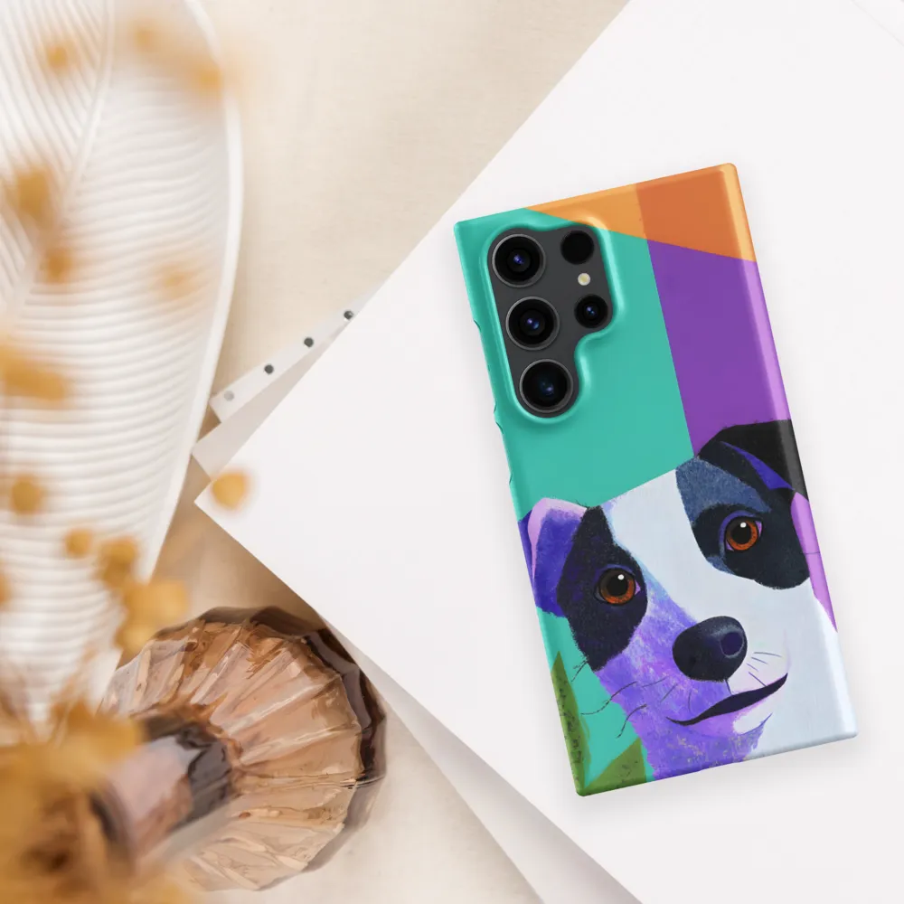 Joyful Canine | Phone Case |  S23 Ultra | Snap Case | Matte