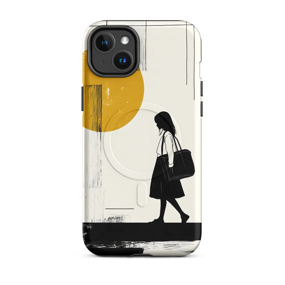 Silent Steps | Phone Case |  14 Plus | MagSafe® Tough Case | Matte