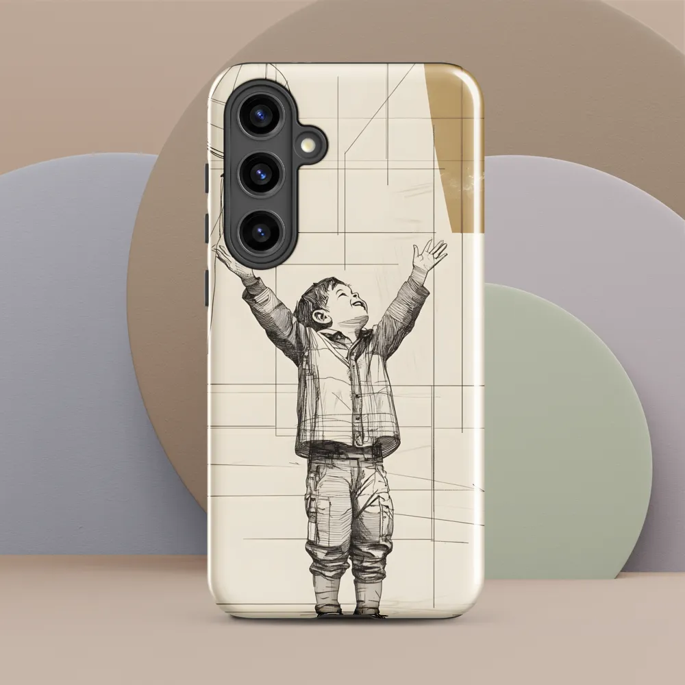 A Child's Dream | Phone Case |  S24 Plus | Tough Case | Glossy