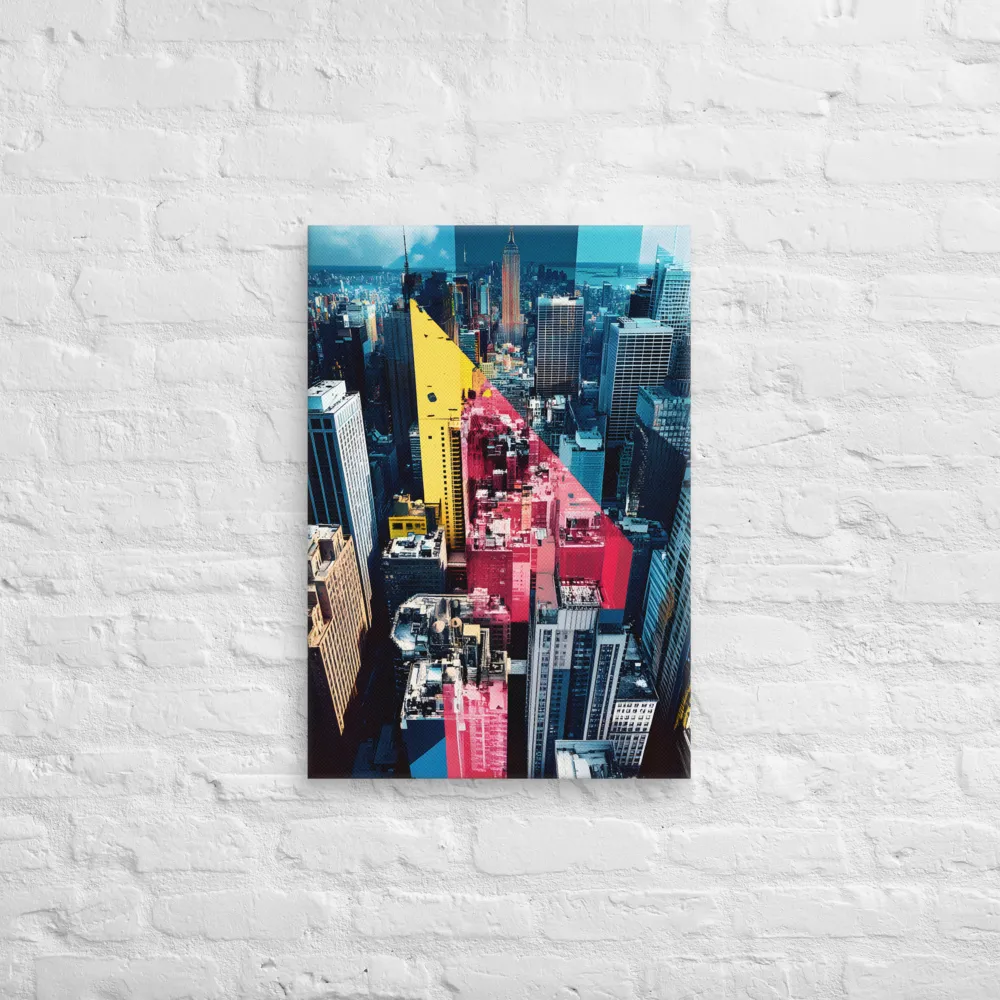 Dynamic Urban Symphony | Canvas | 18″×26″