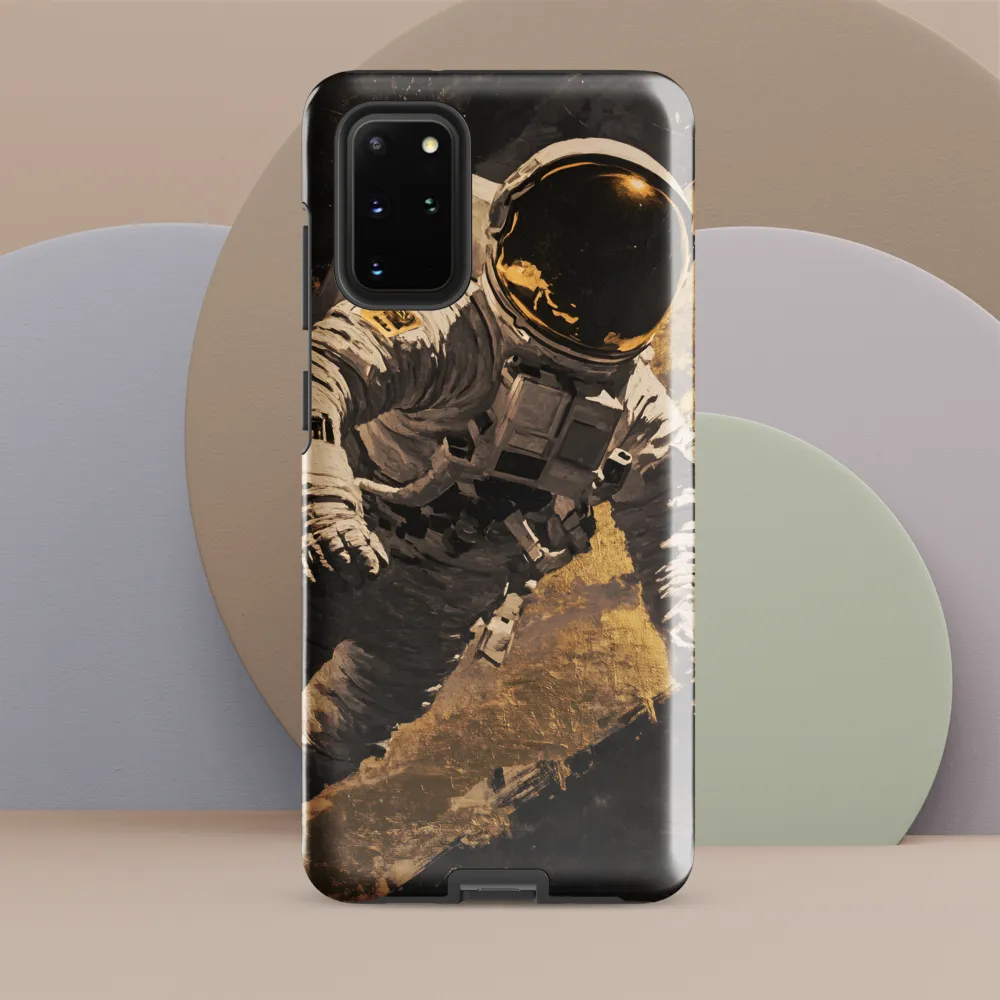 Beyond the Stars: An Astronaut's Journey | Phone Case |  S20 Plus | Tough Case | Glossy