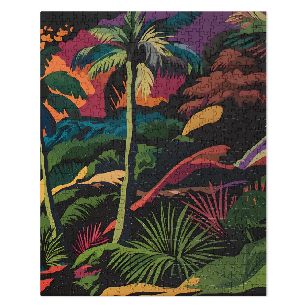 Tropical Sunset Escape | Jigsaw Puzzle | 520 pieces