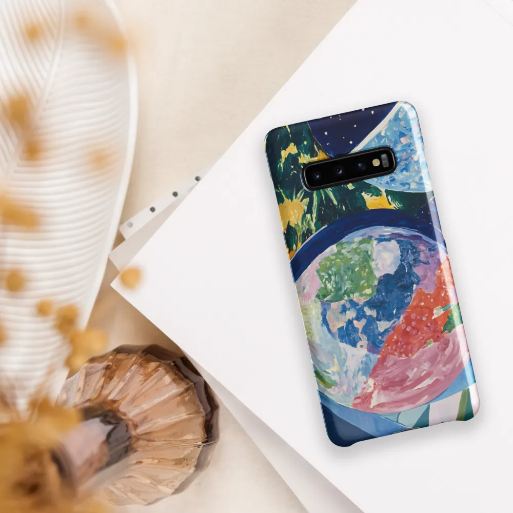 Celestial Orbs of Color | Phone Case |  S10 Plus | Snap Case | Glossy