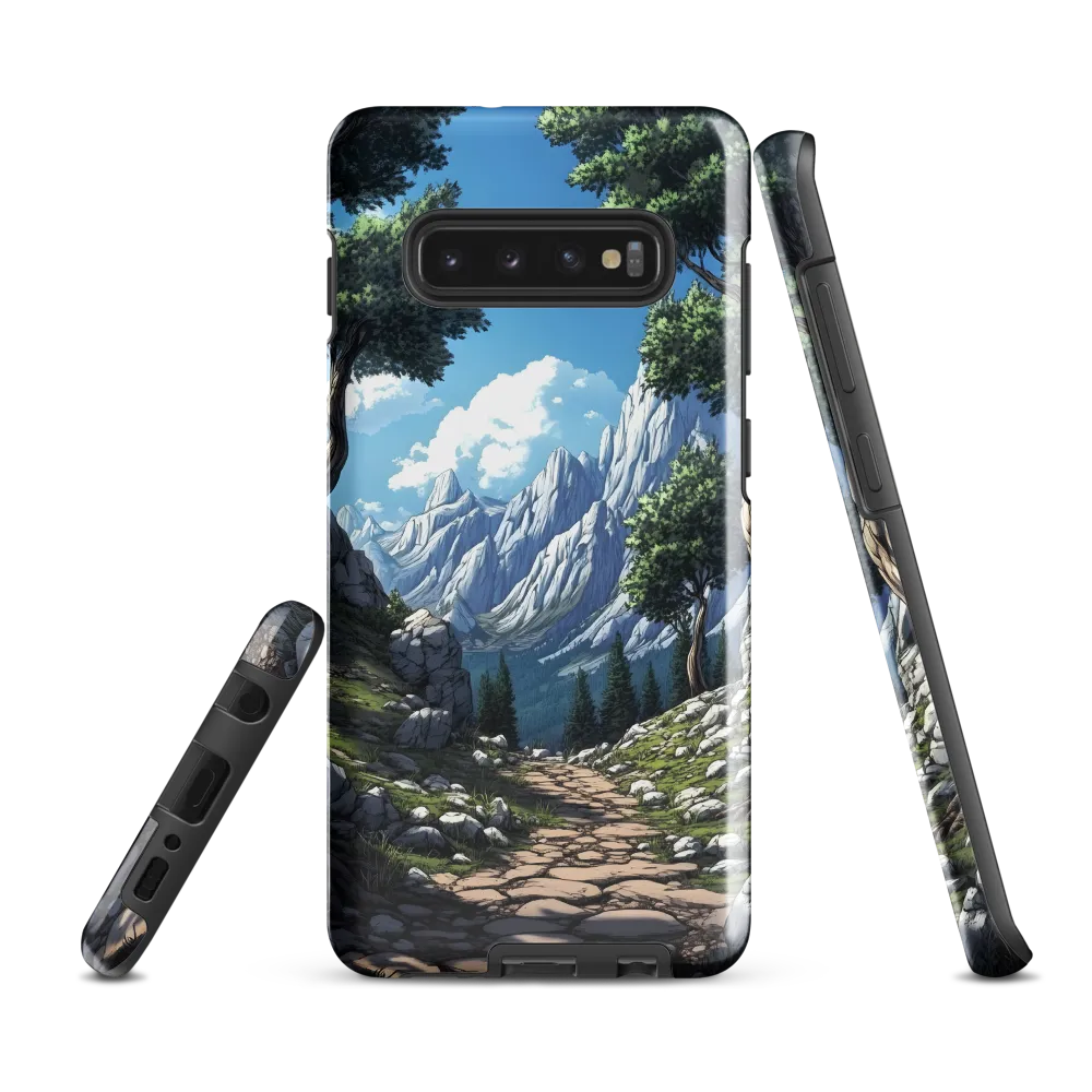 Journey Through Tranquility | Phone Case |  S10 Plus | Tough Case | Glossy