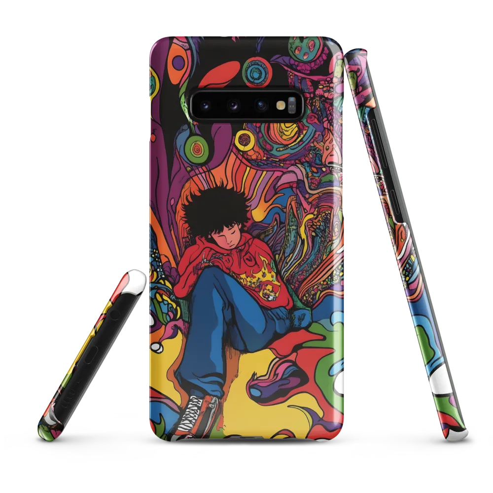 Psychedelic Reverie | Phone Case |  S10 Plus | Snap Case | Glossy