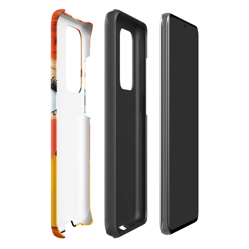 Whimsical Portrait of a Girl | Phone Case |  S20 Ultra | Tough Case | Matte