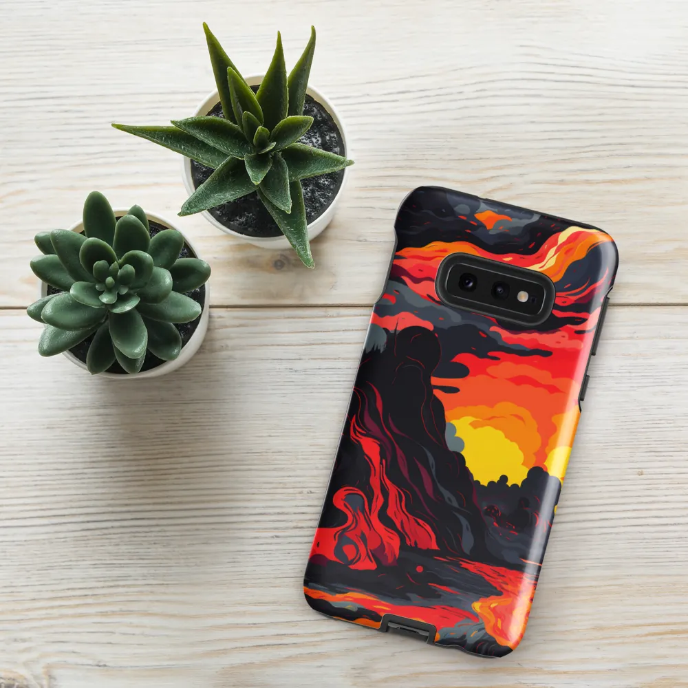 Eruption of Colors | Phone Case |  S10e | Tough Case | Glossy