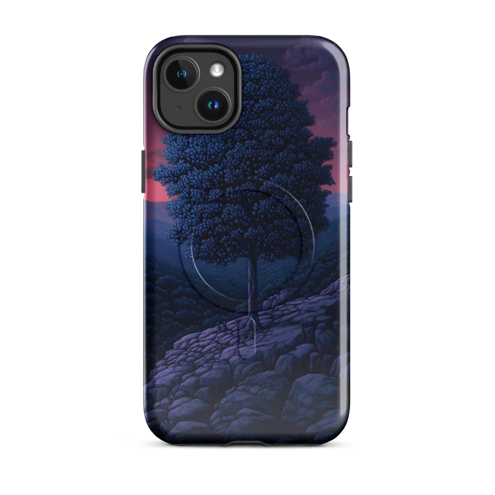 Solitary Sentinel: A Tree at Dusk