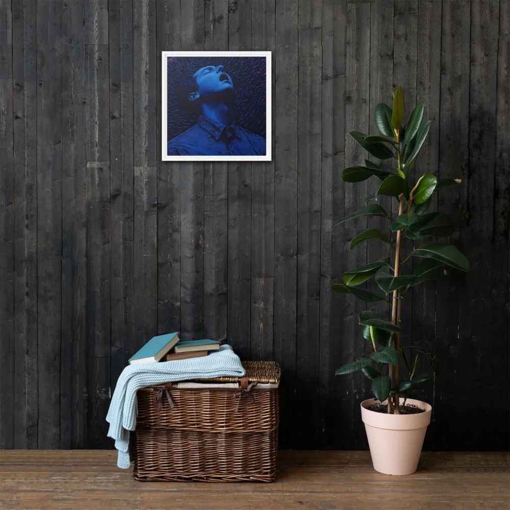 Dreams Unbound | Canvas with White Frame | 16″×16″
