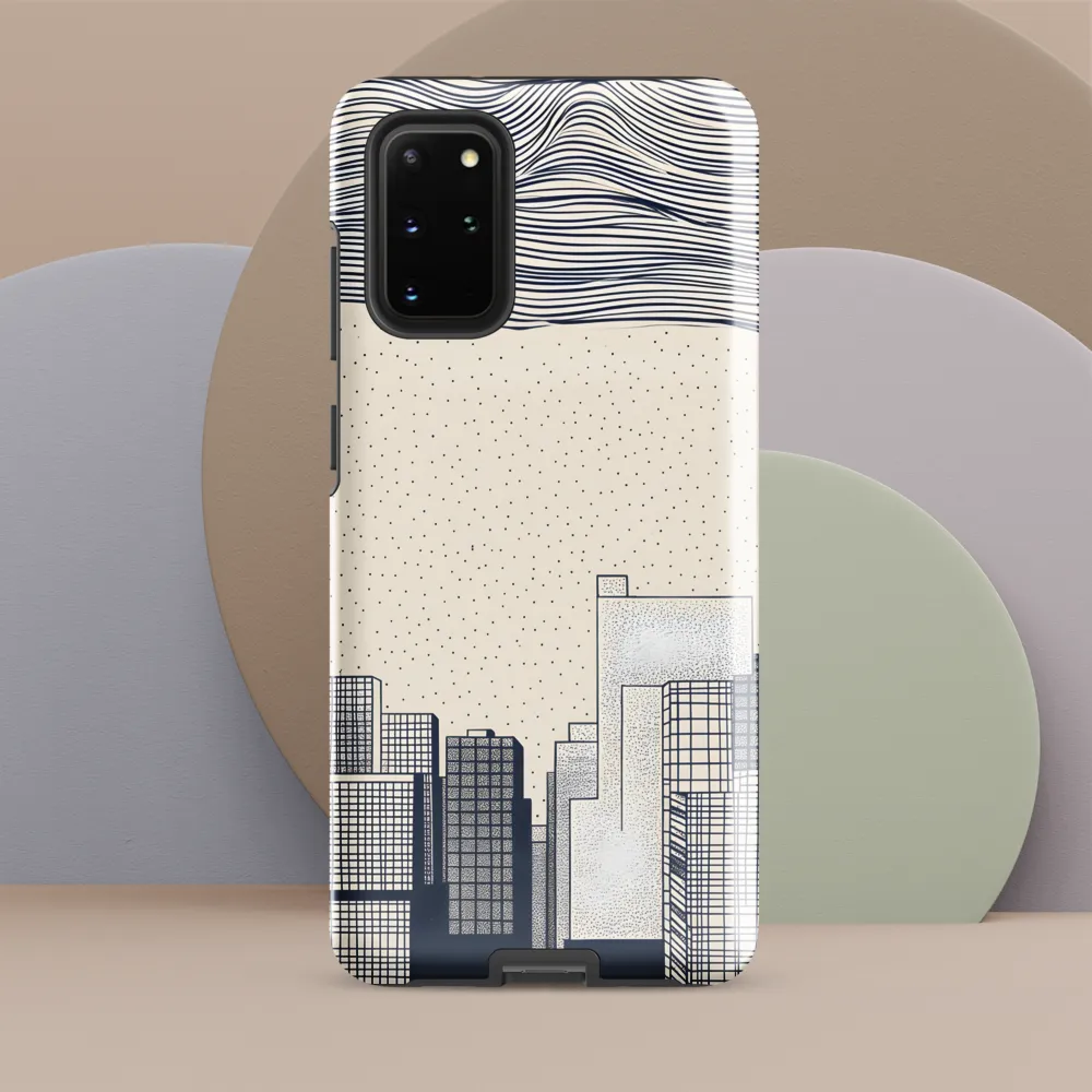 Urban Patterns: A Minimalist Skyline