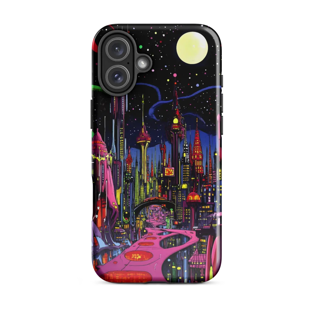 Neon Dreams of a Futuristic City