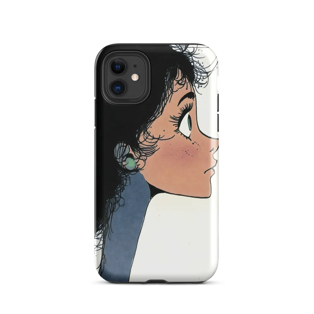 Whispers of Contemplation | Phone Case |  11 | Tough Case | Glossy
