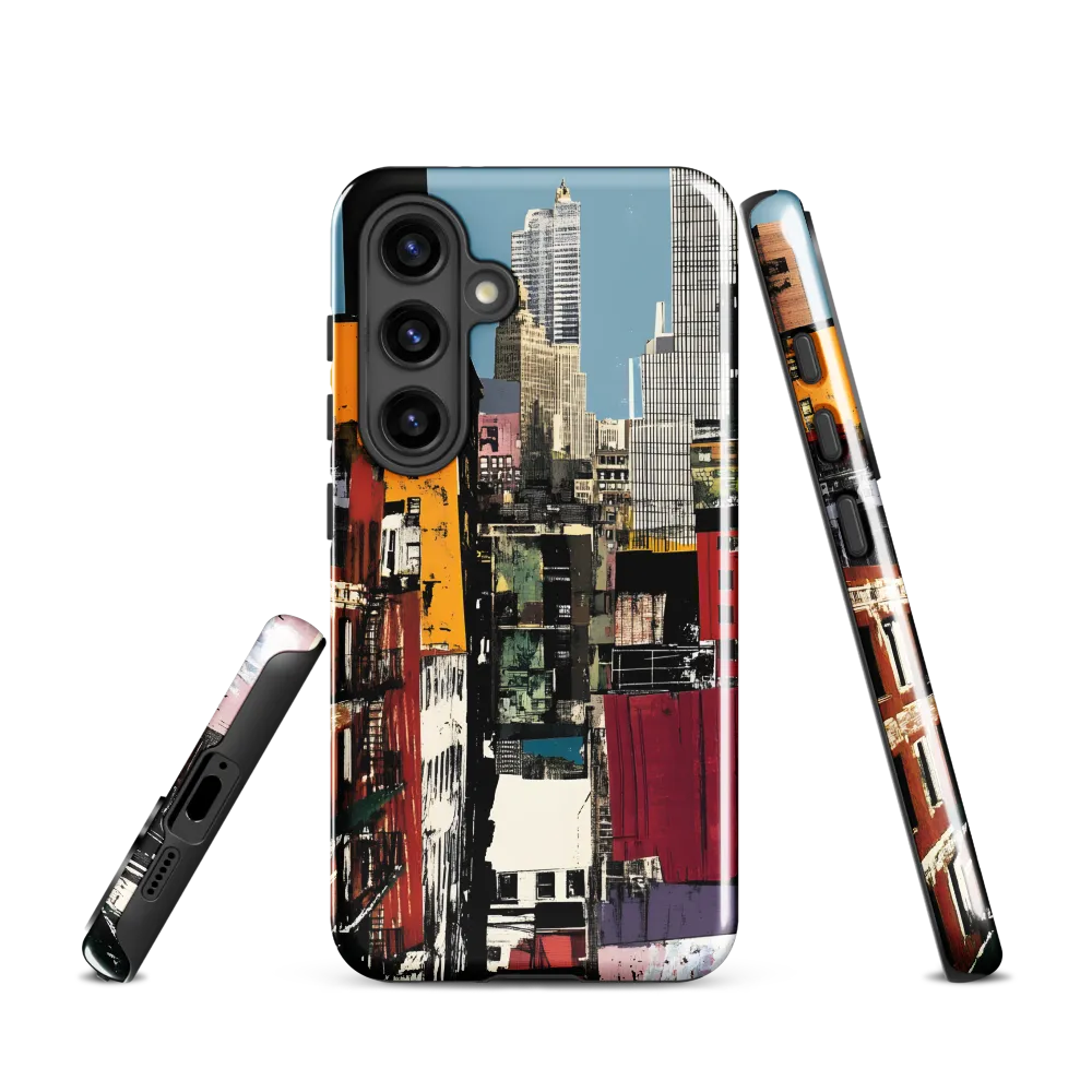 Urban Collage: A Vivid Cityscape