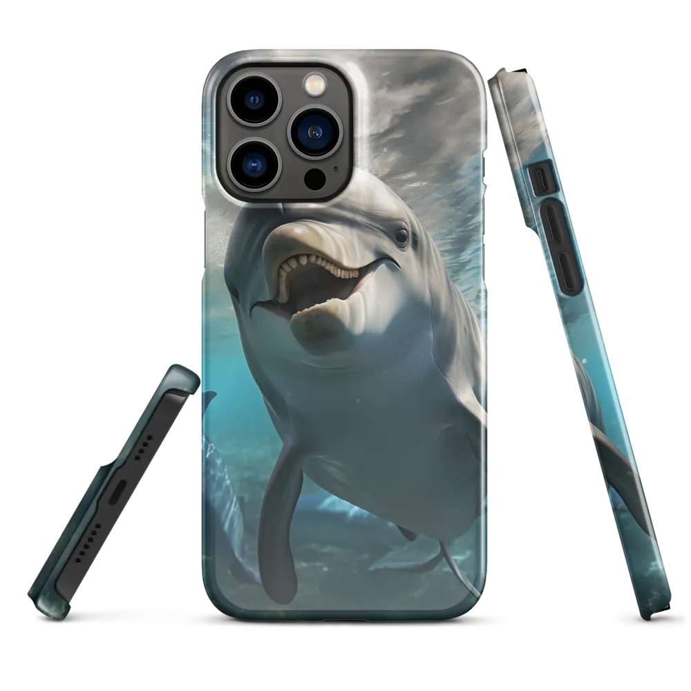 Beneath the Waves: A Dolphin's Dance