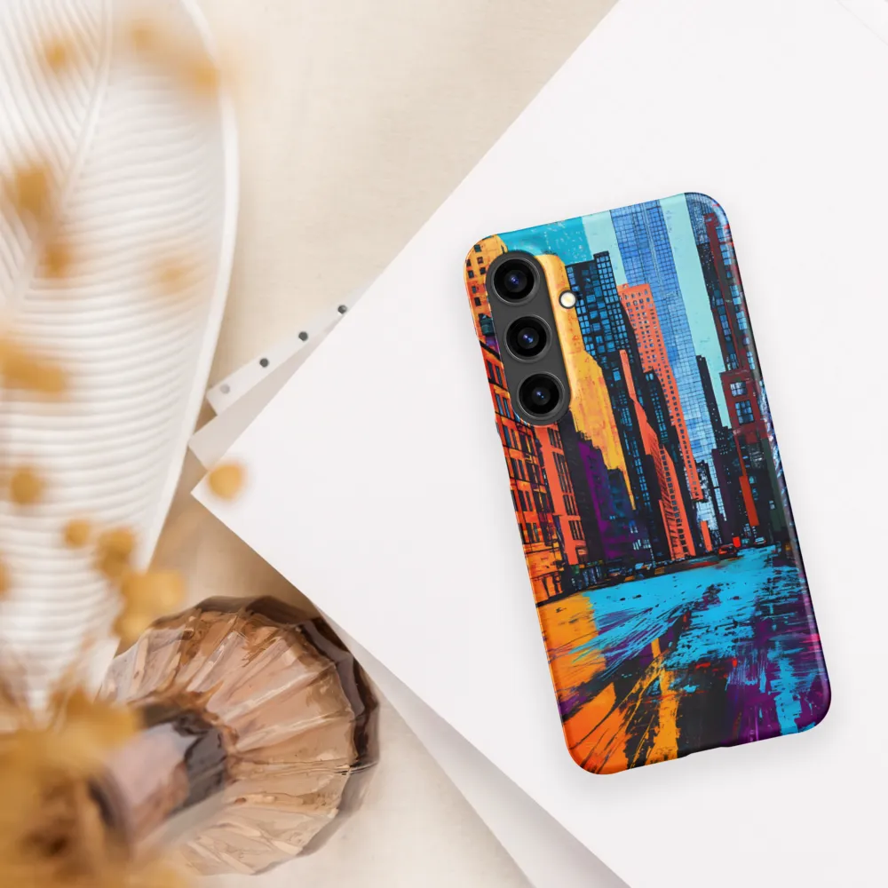 Vibrant Urban Horizons | Phone Case |  S24 Plus | Snap Case | Matte
