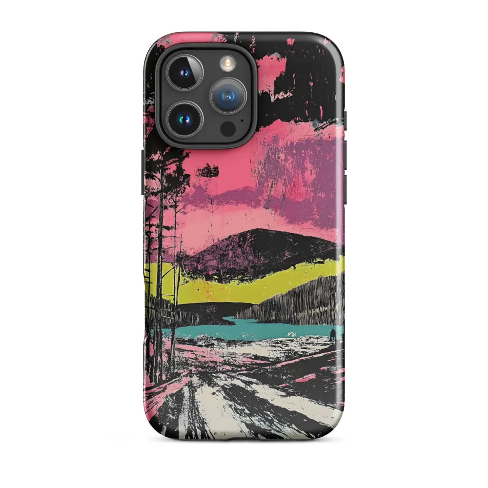 Vibrant Horizons: A Landscape in Contrast