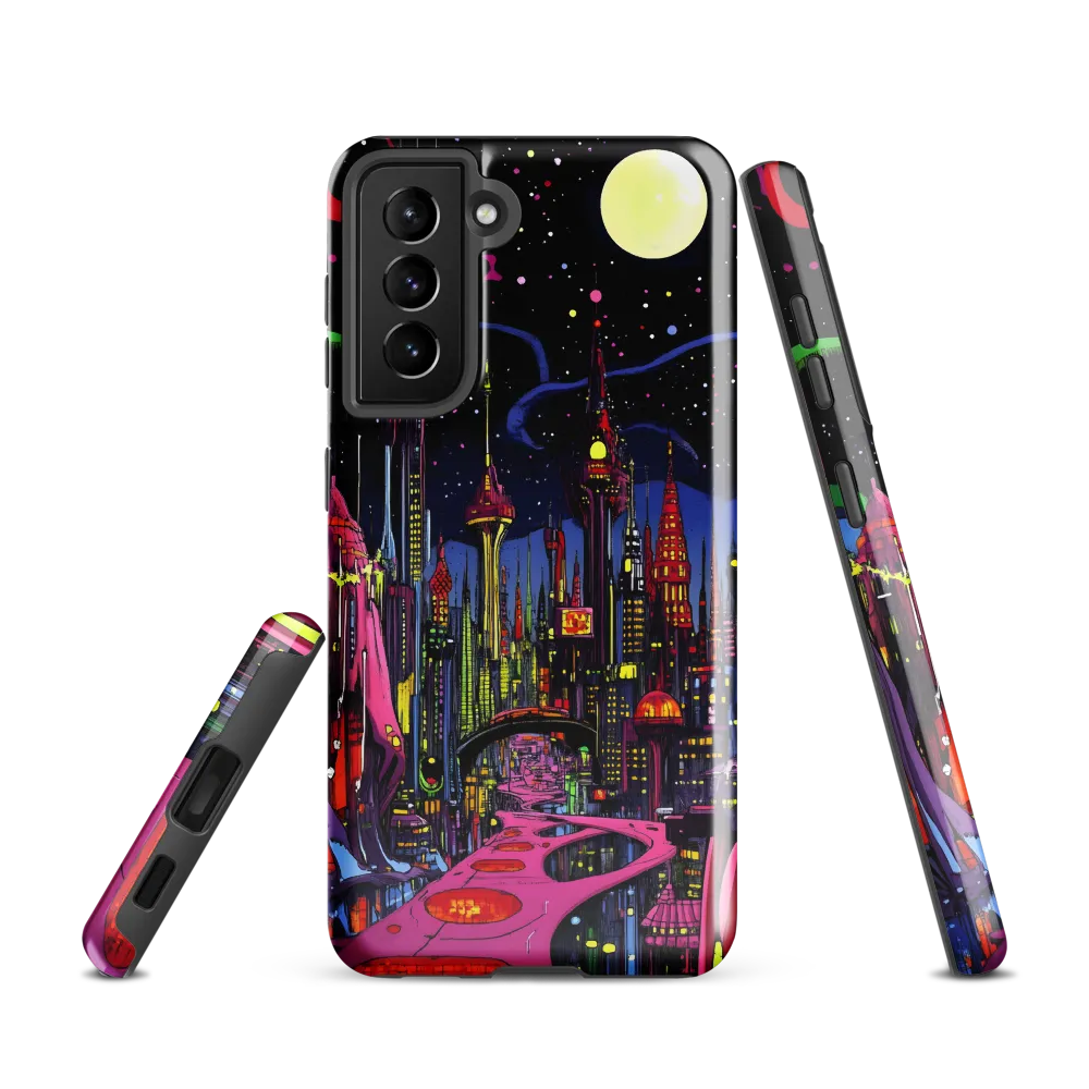 Neon Dreams of a Futuristic City