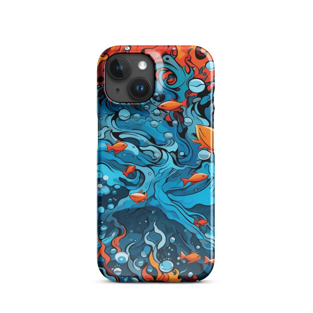 Fluid Harmony: Ocean and Flames