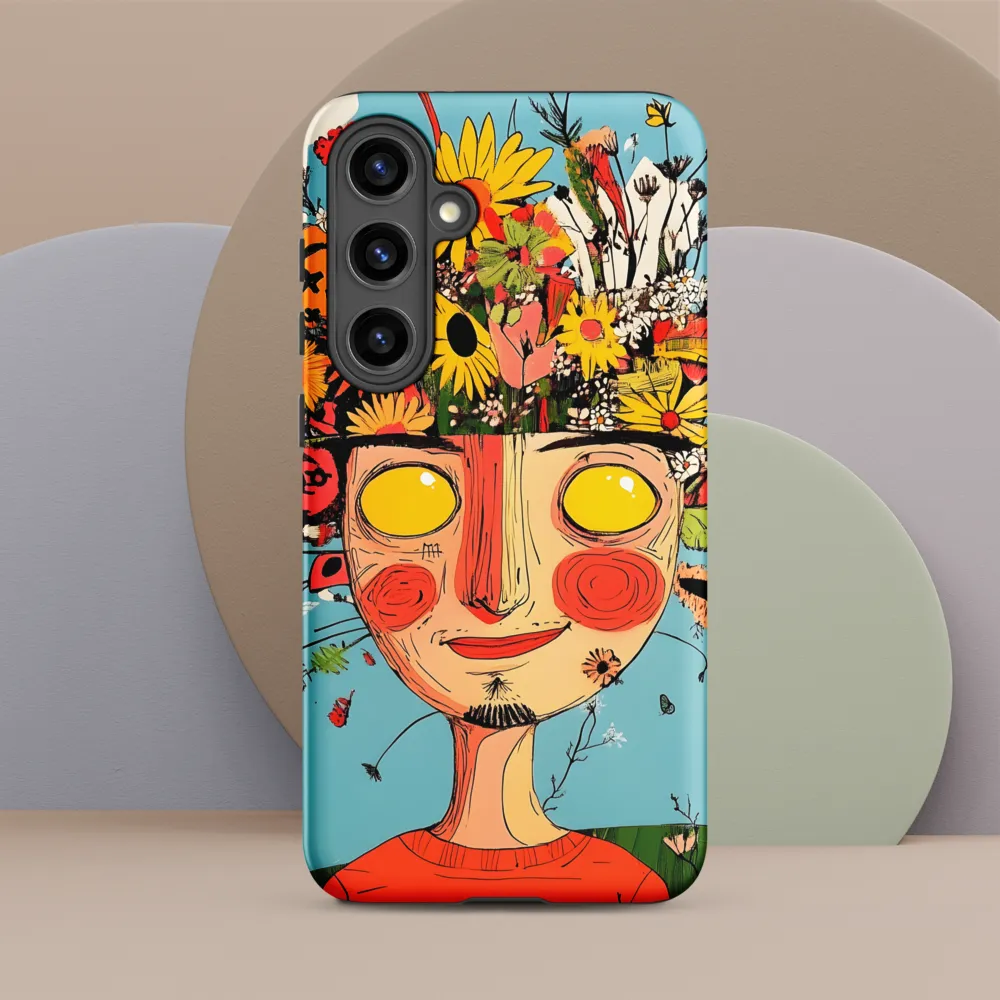Whimsical Bloom | Phone Case |  S24 Plus | Tough Case | Matte
