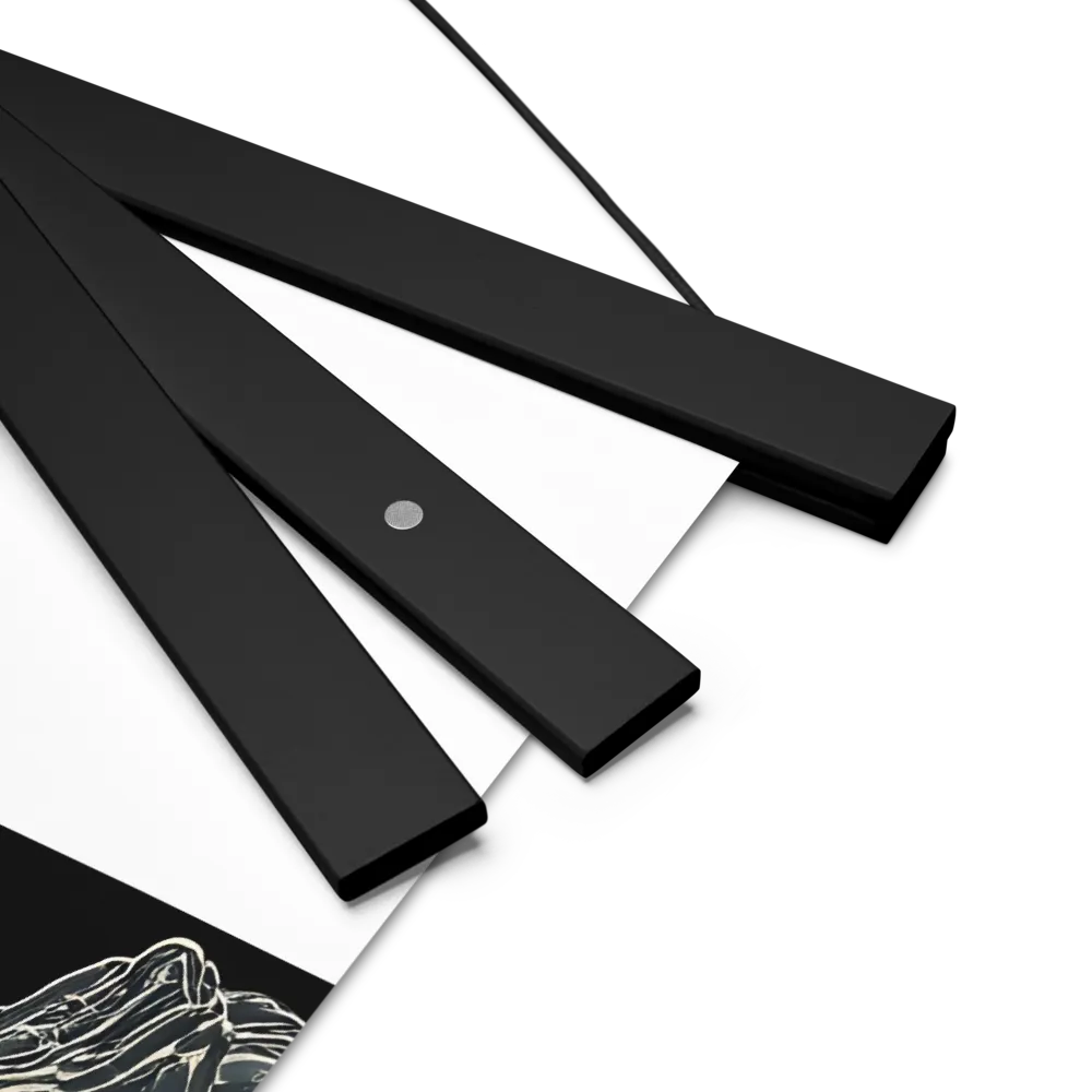 Whispers of the Pagoda | Poster With Black Wood Hanger | 18″×24″