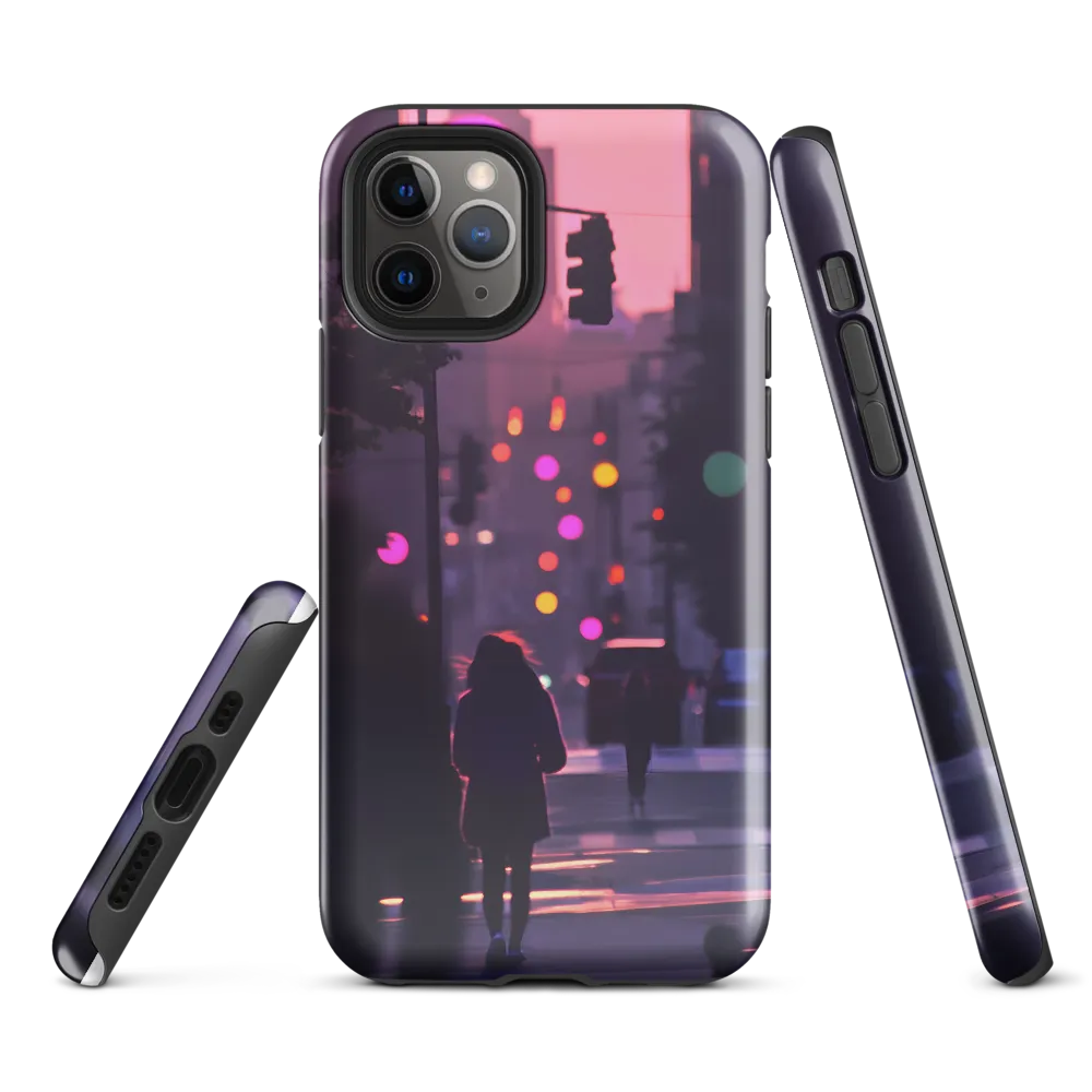 City Silhouettes at Dusk | Phone Case |  11 Pro | Tough Case | Glossy