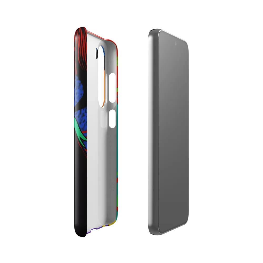 Vibrant Elegance | Phone Case |  S23 | Snap Case | Glossy