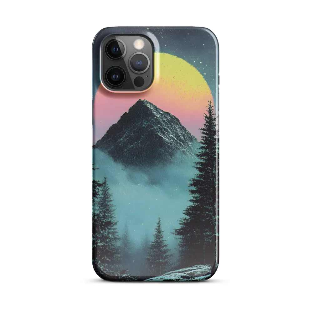 Ethereal Peaks Under Celestial Lights