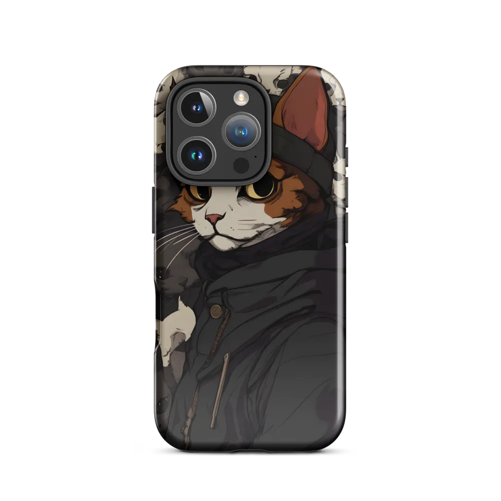 Whimsical Cat Portrait