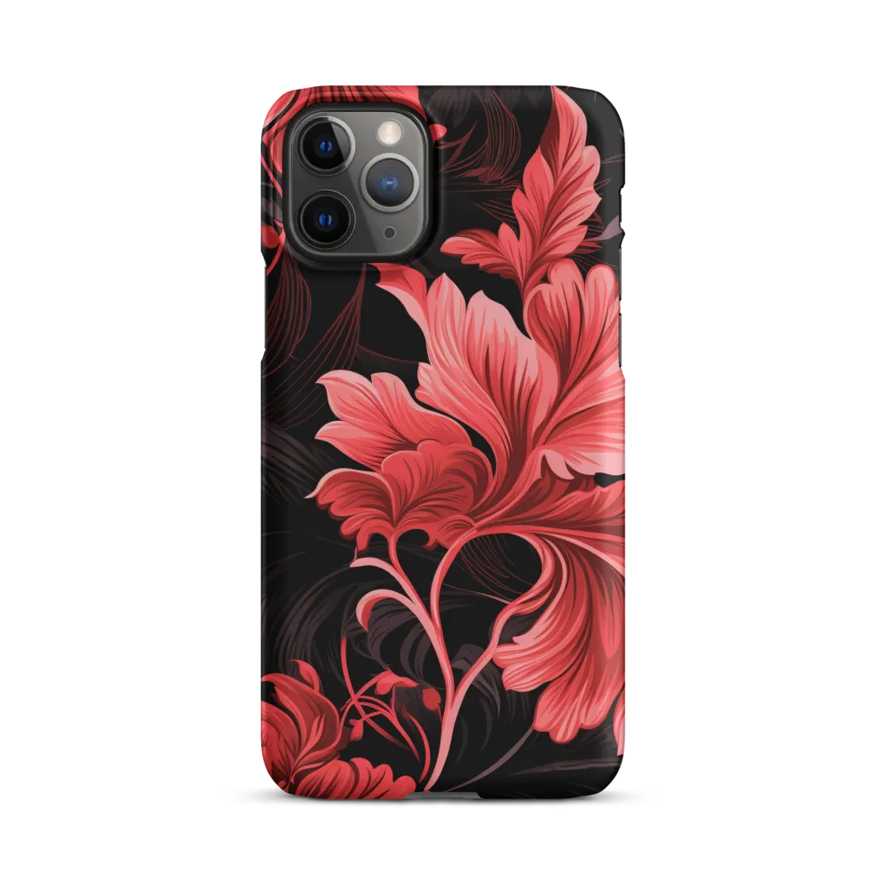 Tropical Elegance in Red