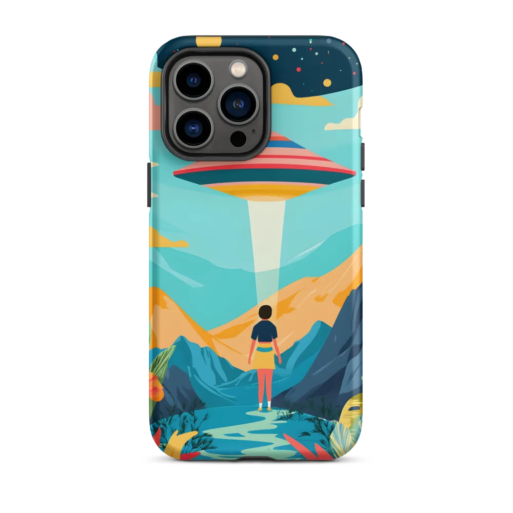 Celestial Encounter | Phone Case |  14 Pro Max | Tough Case | Matte