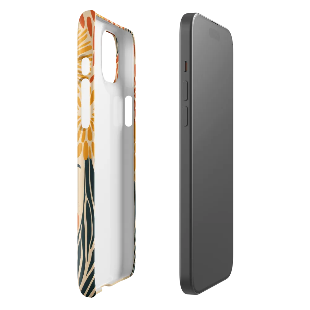 Serenity in Bloom | Phone Case |  15 Plus | Snap Case | Glossy