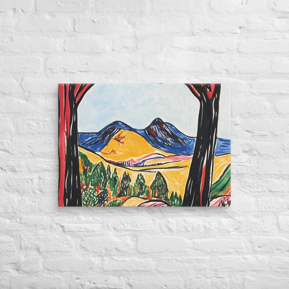 Vibrant Nature's Embrace | Canvas | 20″×28″