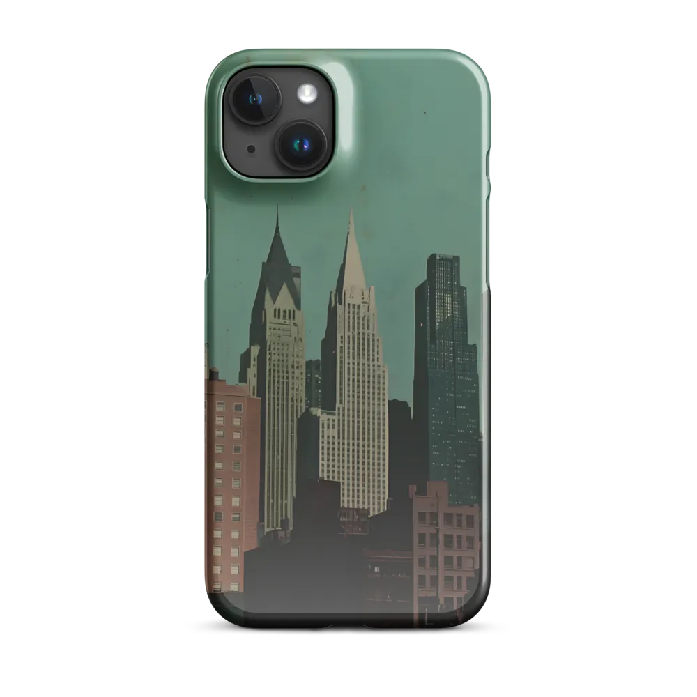 Urban Nostalgia: A Retro Cityscape