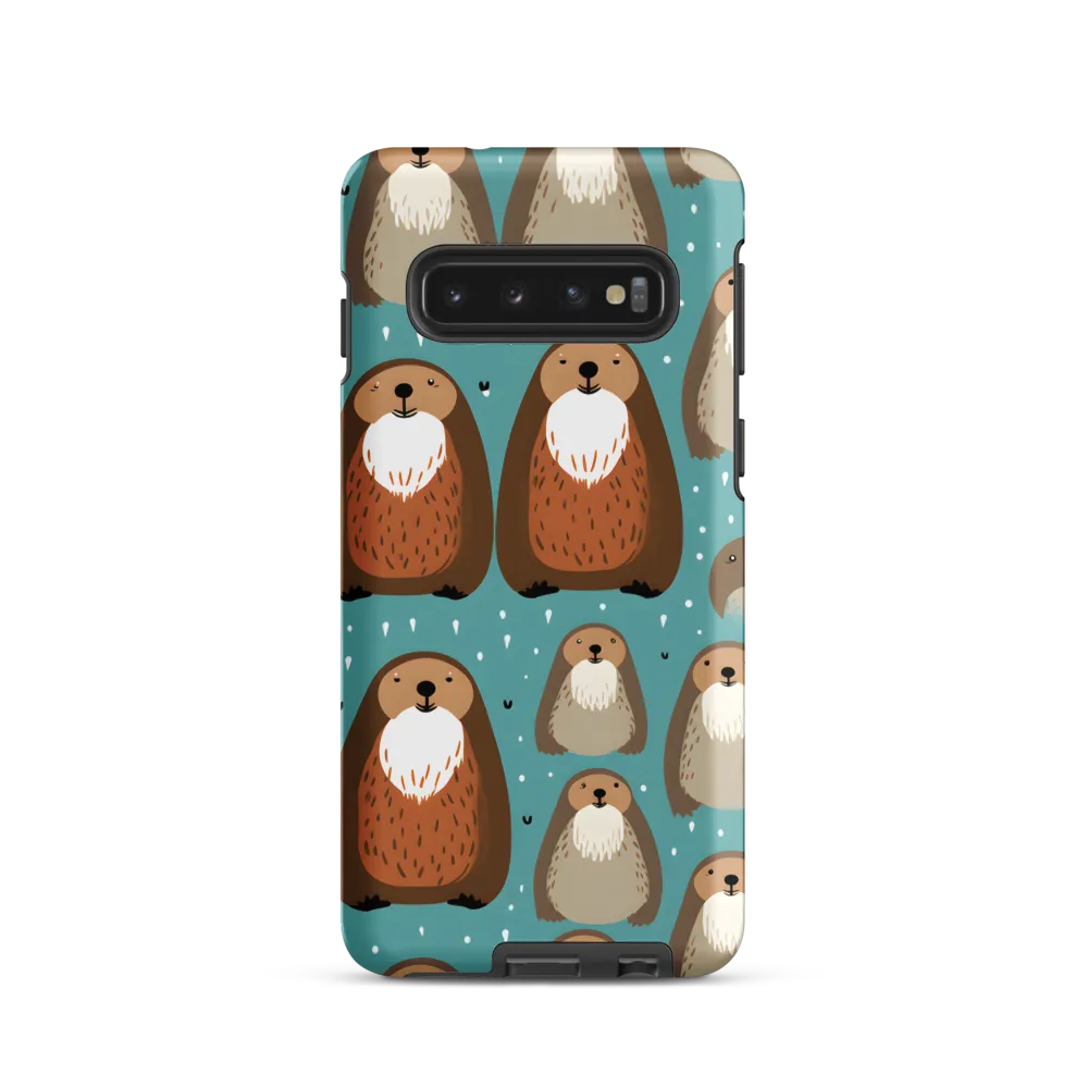 Whimsical Otter Pattern