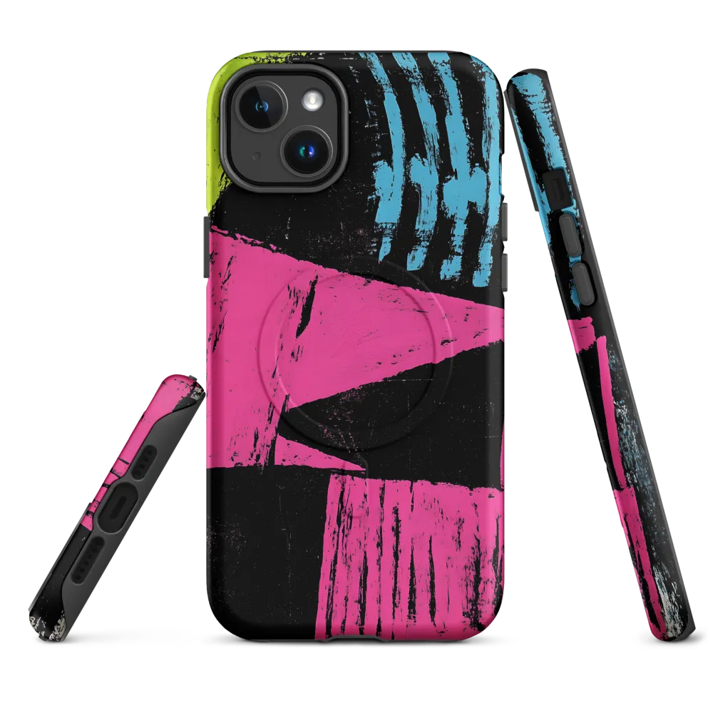 Dynamic Geometry | Phone Case |  14 Plus | MagSafe® Tough Case | Matte
