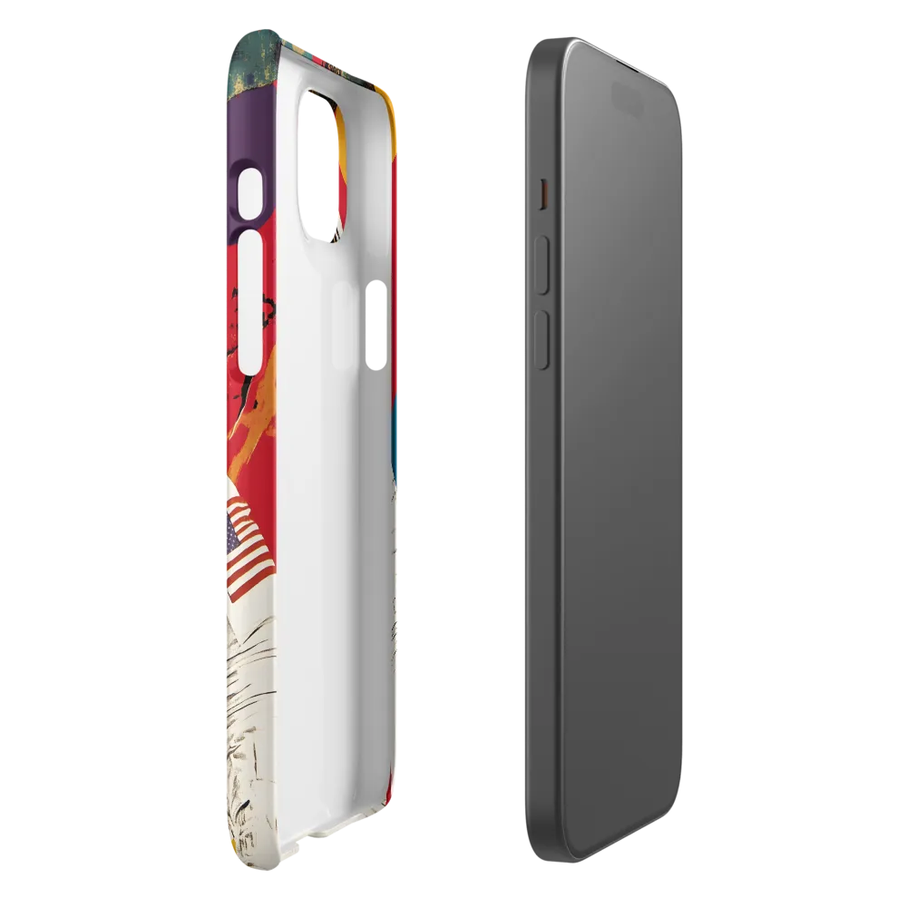 Cosmic Exploration: The Astronaut's Journey | Phone Case |  15 Plus | Snap Case | Matte