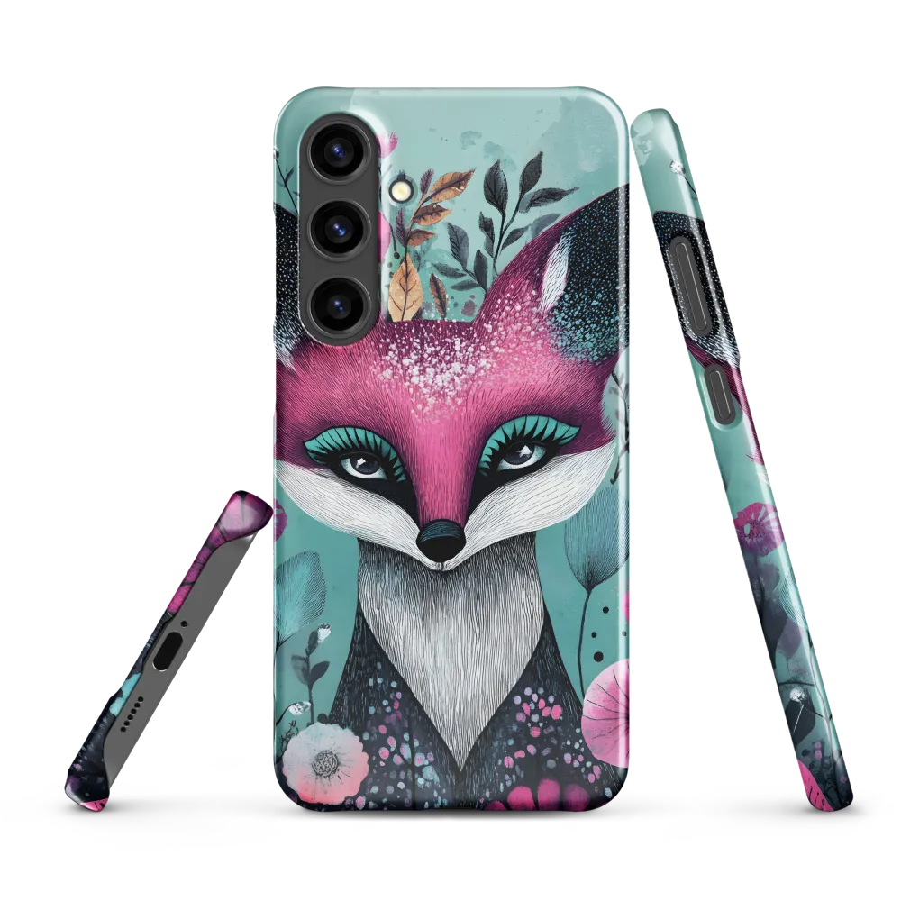 Whimsical Fox Among Blossoms
