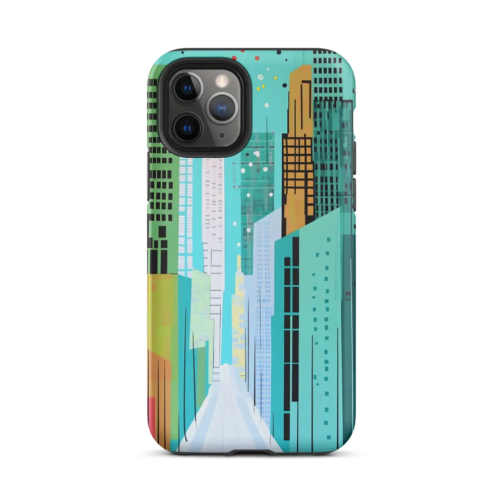 Urban Symphony in Turquoise