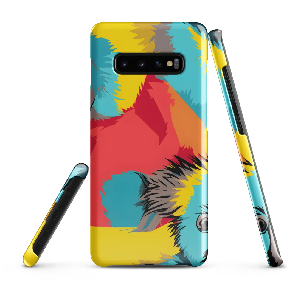 Whimsical Koalas in Vibrant Colors | Phone Case |  S10 Plus | Snap Case | Glossy