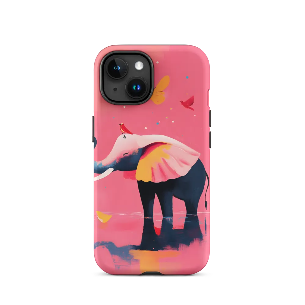 Whimsical Serenity: The Playful Elephant