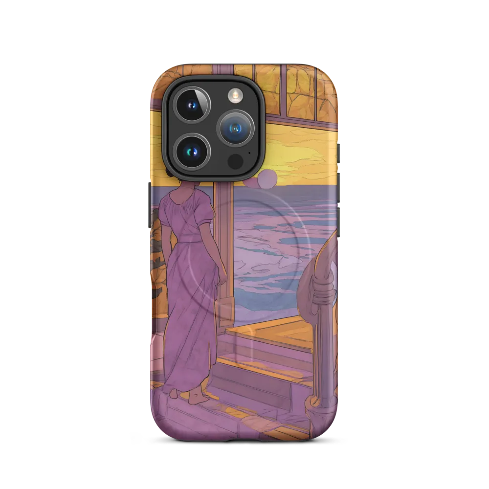 Whispers of the Sunset | Phone Case |  16 Pro | MagSafe® Tough Case | Matte