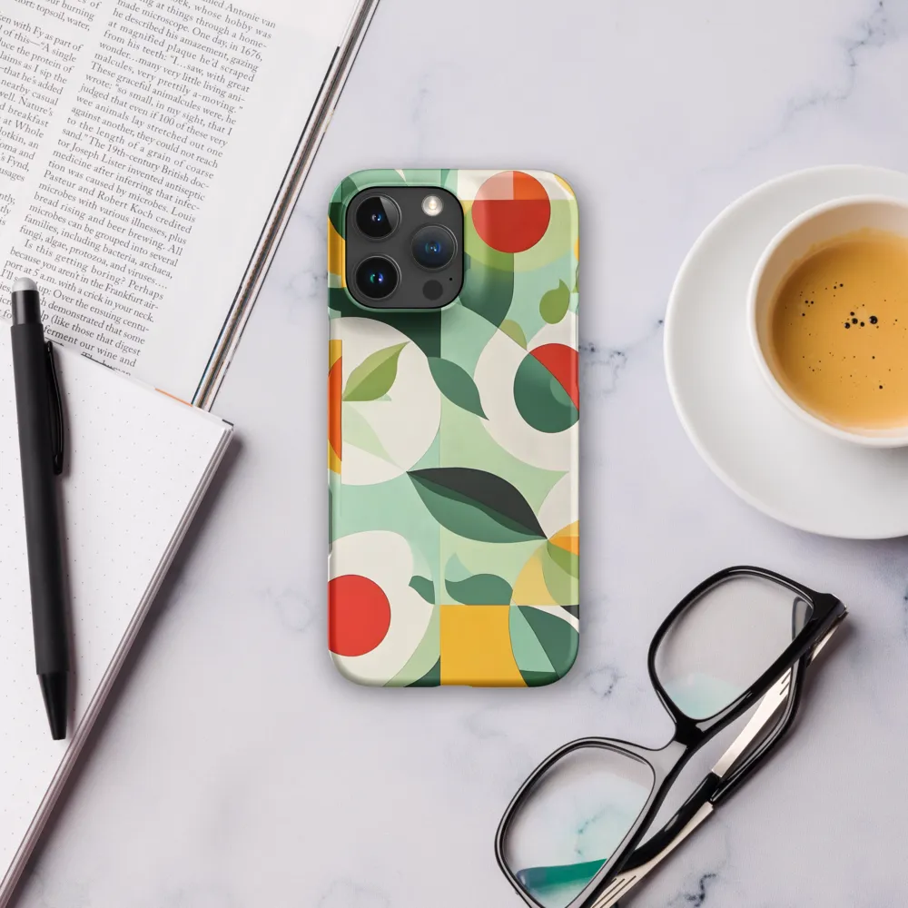 Harmony in Shapes: A Playful Abstract Design