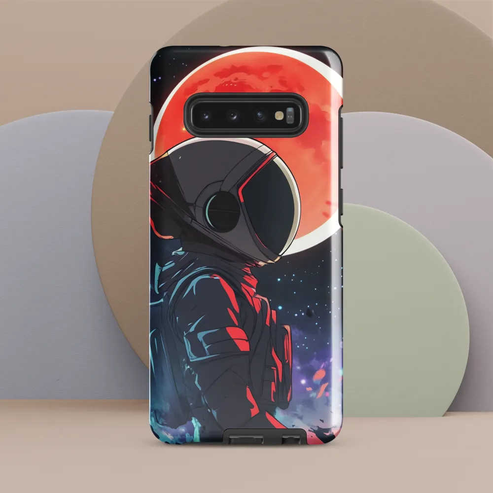 Celestial Voyage: The Dream of an Astronaut | Phone Case |  S10 Plus | Tough Case | Glossy