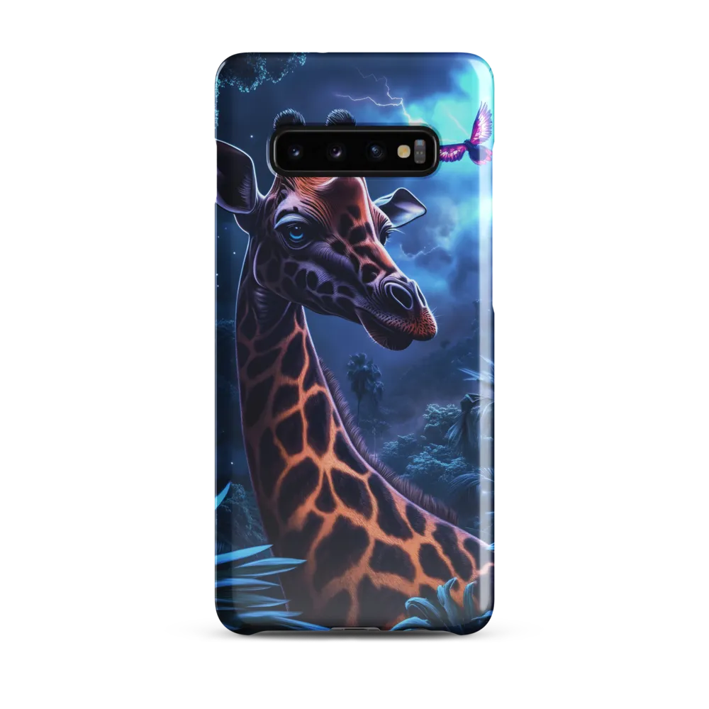 Mystical Giraffe in Twilight Jungle | Phone Case |  S10 Plus | Snap Case | Glossy