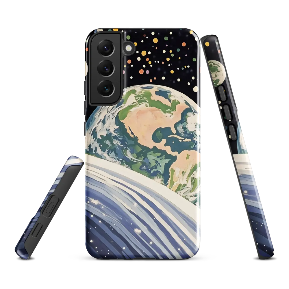 Celestial View: A Surreal Journey Through Space